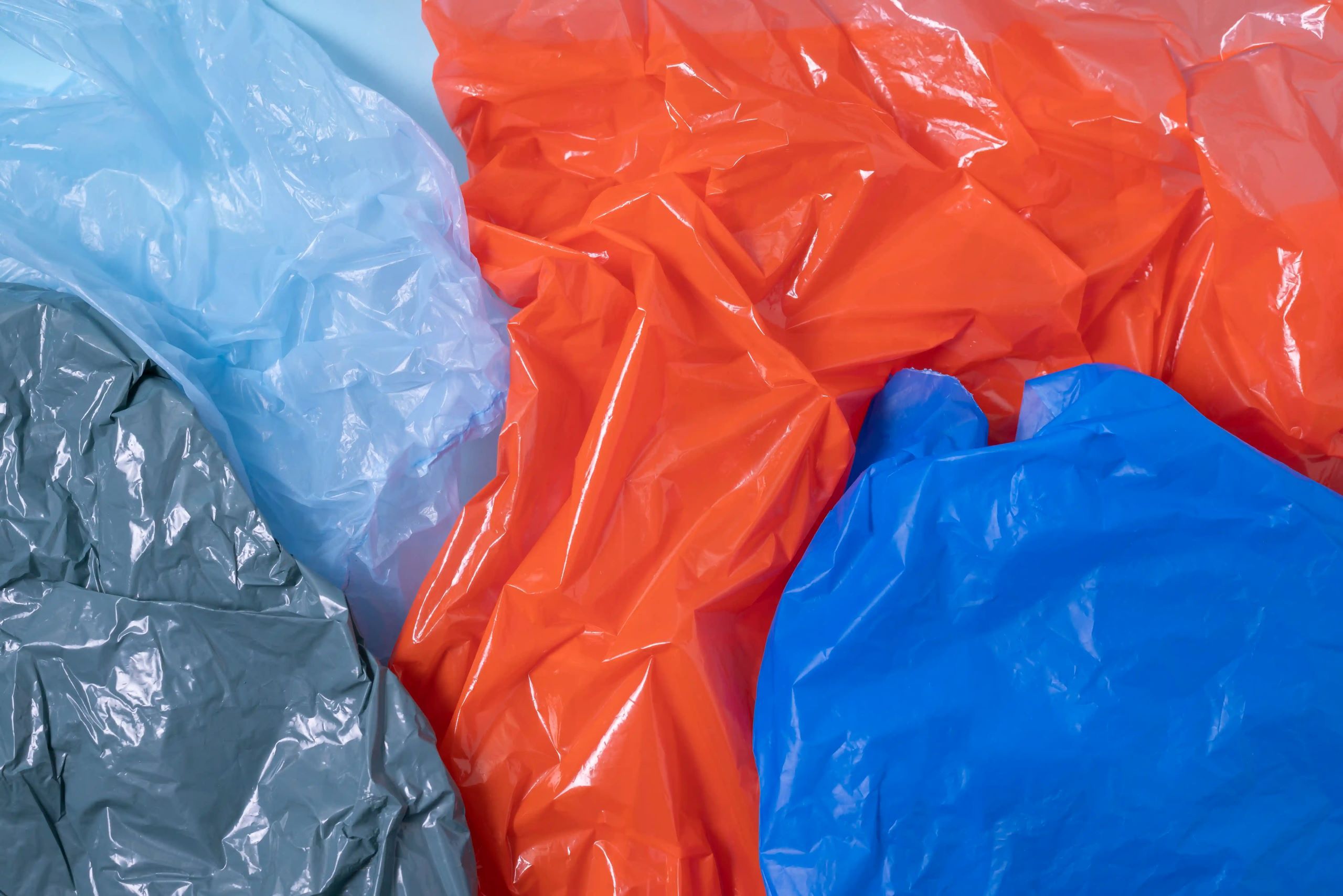 1 bolsa de basura rHDPE de alta pureza
