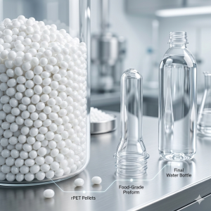 Food Grade rPET Pellets for Water Bottles and Beverage Bottles插图