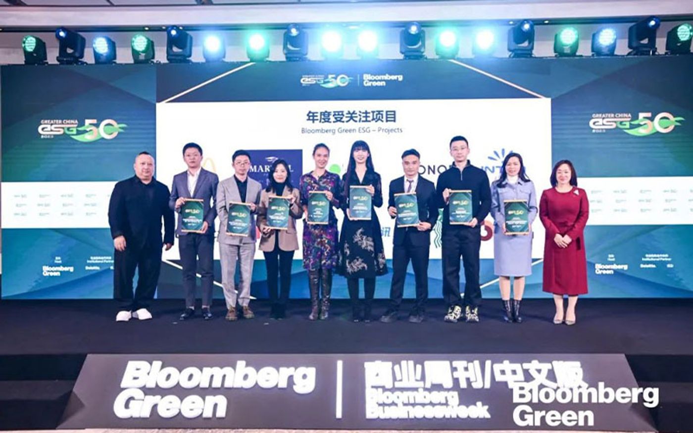 Die Bloomberg Green ESG 50 Companies to Watch List 2023 wird offiziell veröffentlicht