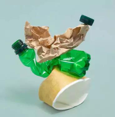 plástico reciclado