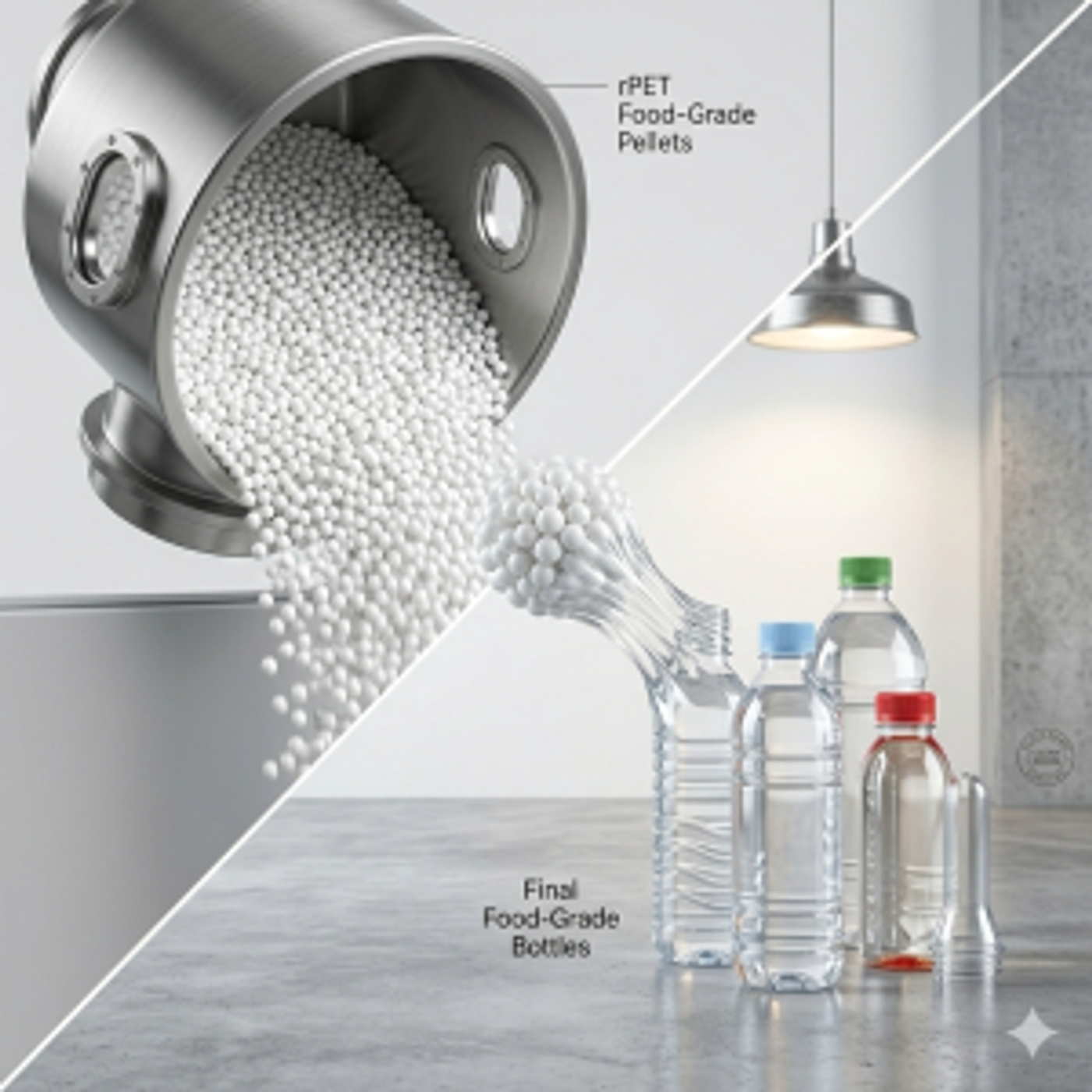 Food Grade rPET Pellets for Water Bottles and Beverage Bottles插图2