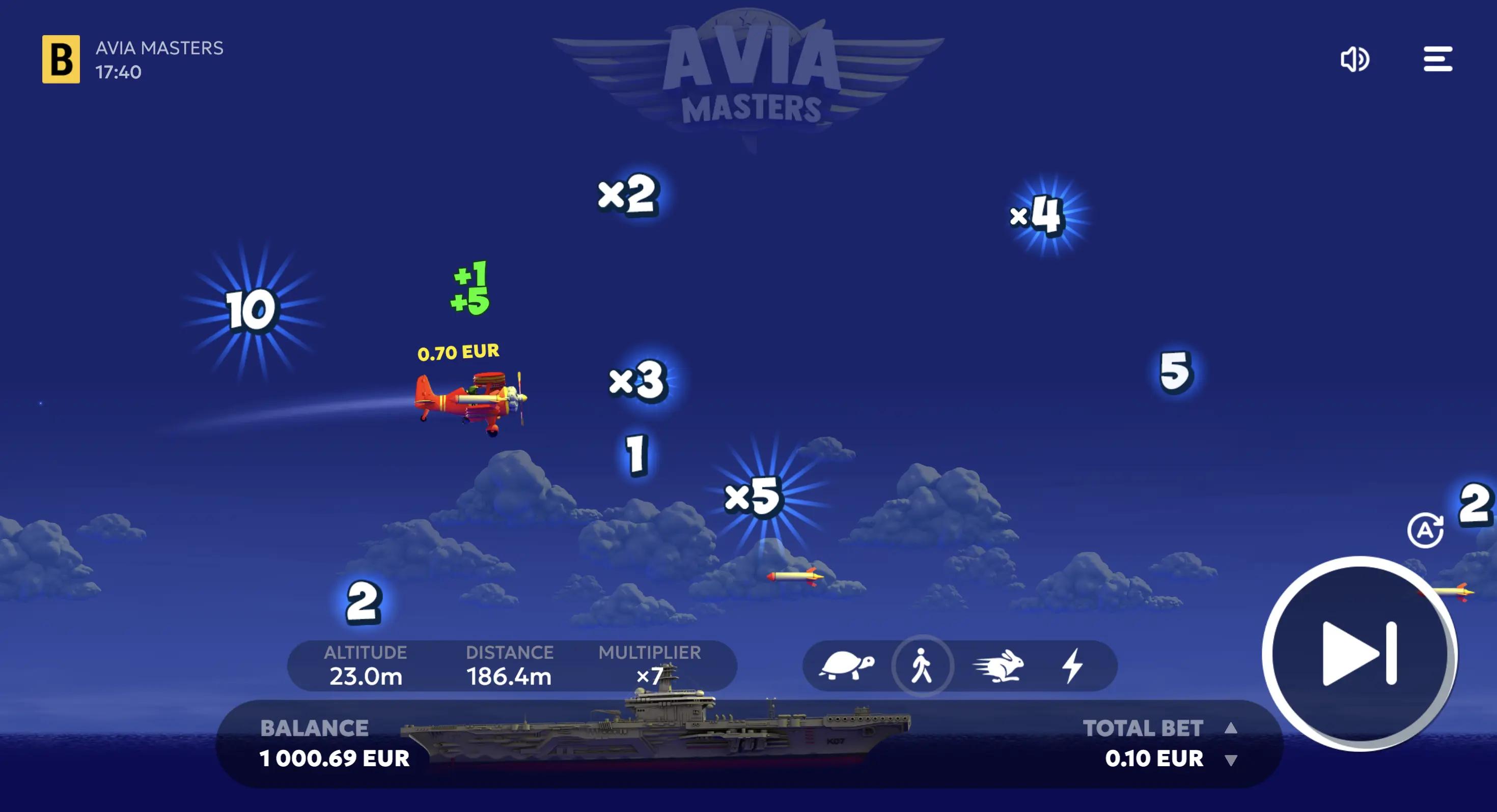 Aviamasters Game by BGaming - Play Free Demo at Stake.com