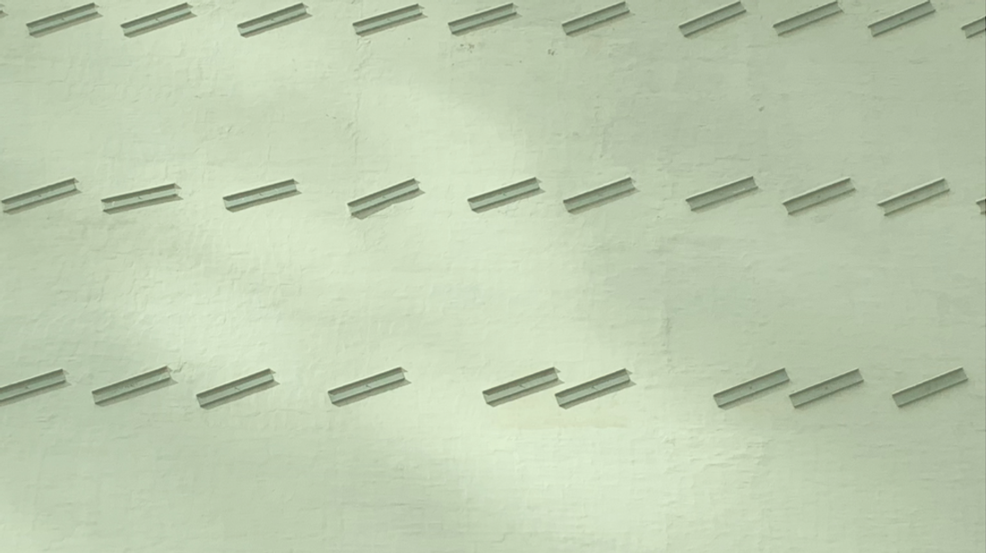 A series of lines arranged into rows