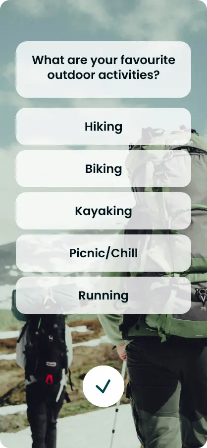 Multiple Select Card