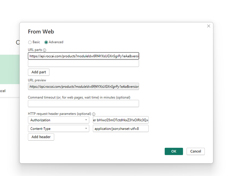 Configure connection
