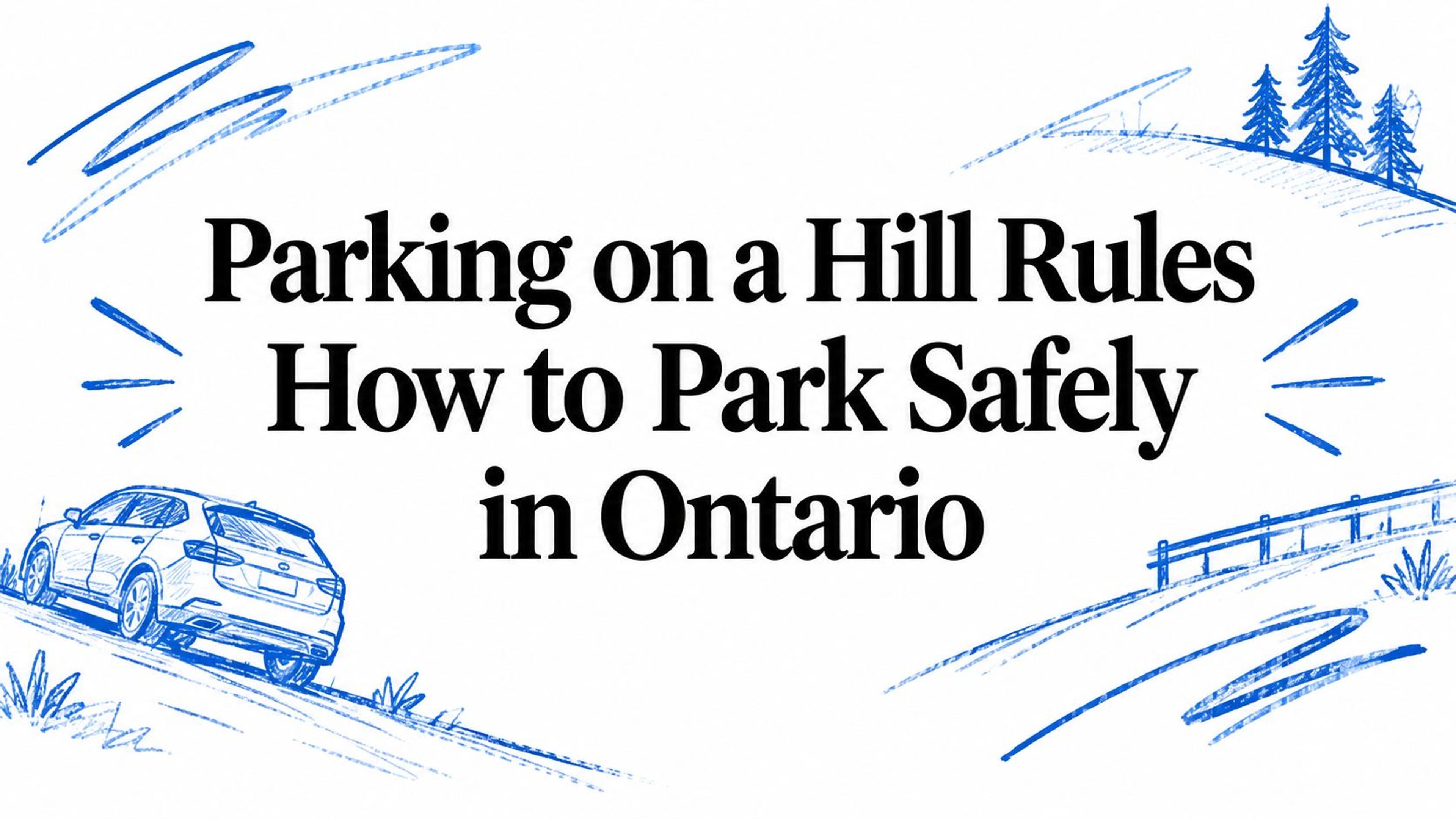 Parking on a Hill Rules How to Park Safely in Ontario