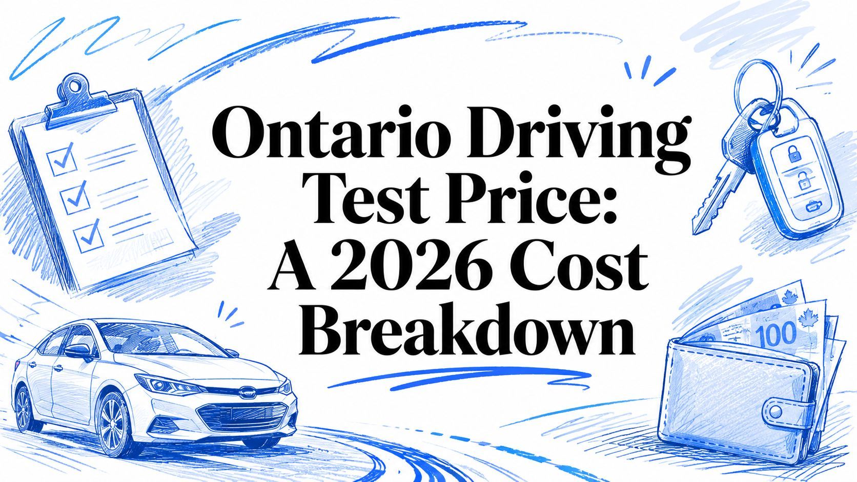 Ontario Driving Test Price: A 2026 Cost Breakdown