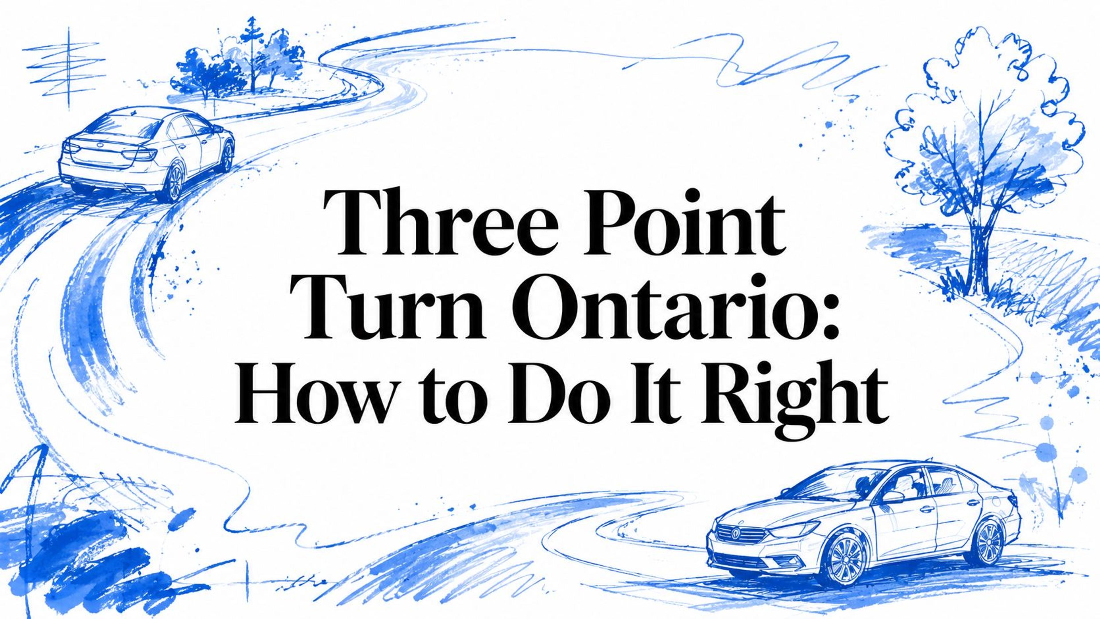 Three Point Turn Ontario: How to Do It Right