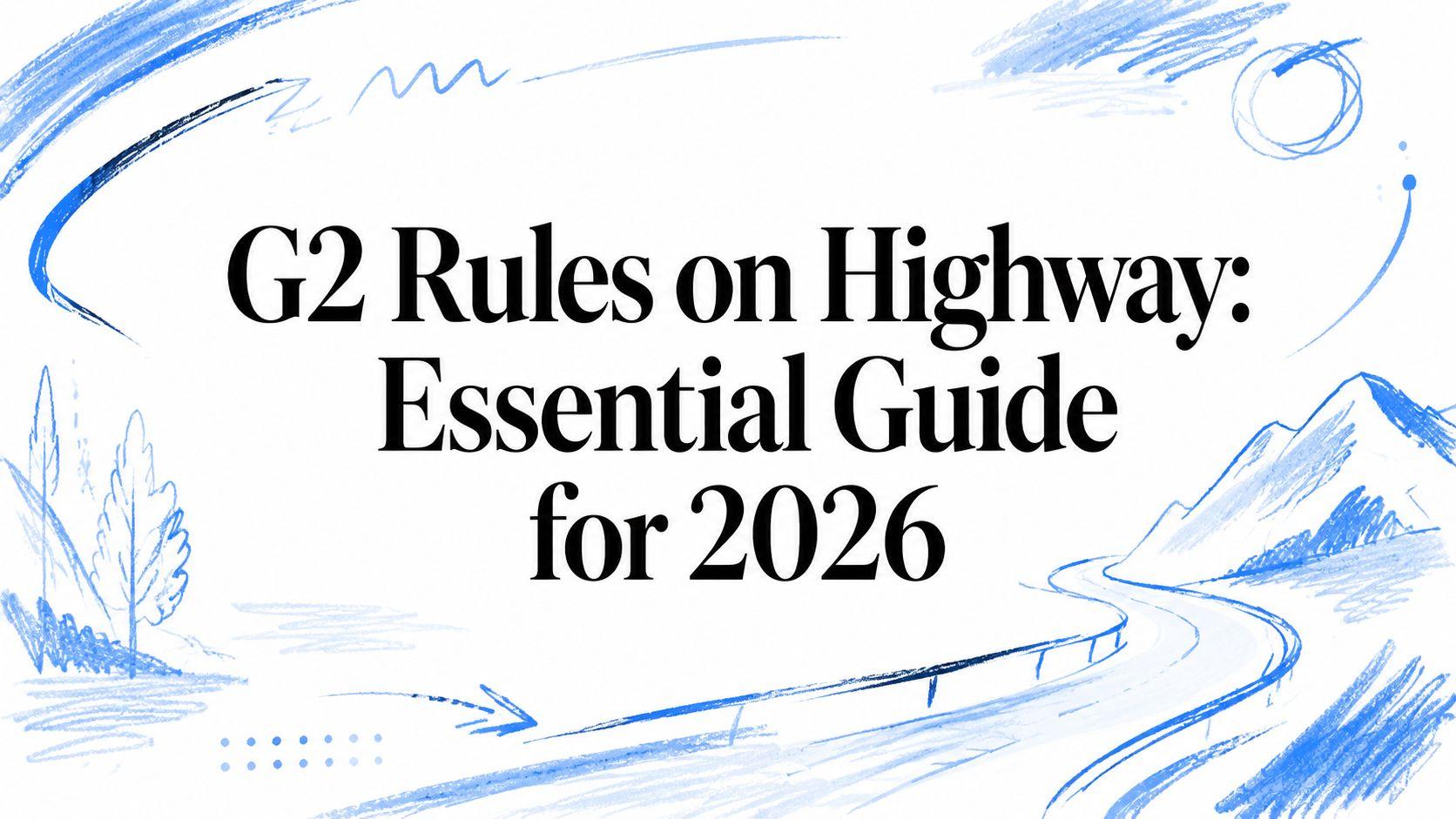 G2 Rules on Highway: Essential Guide for 2026