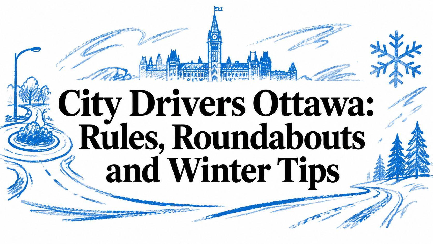 City Drivers Ottawa: Rules, Roundabouts and Winter Tips