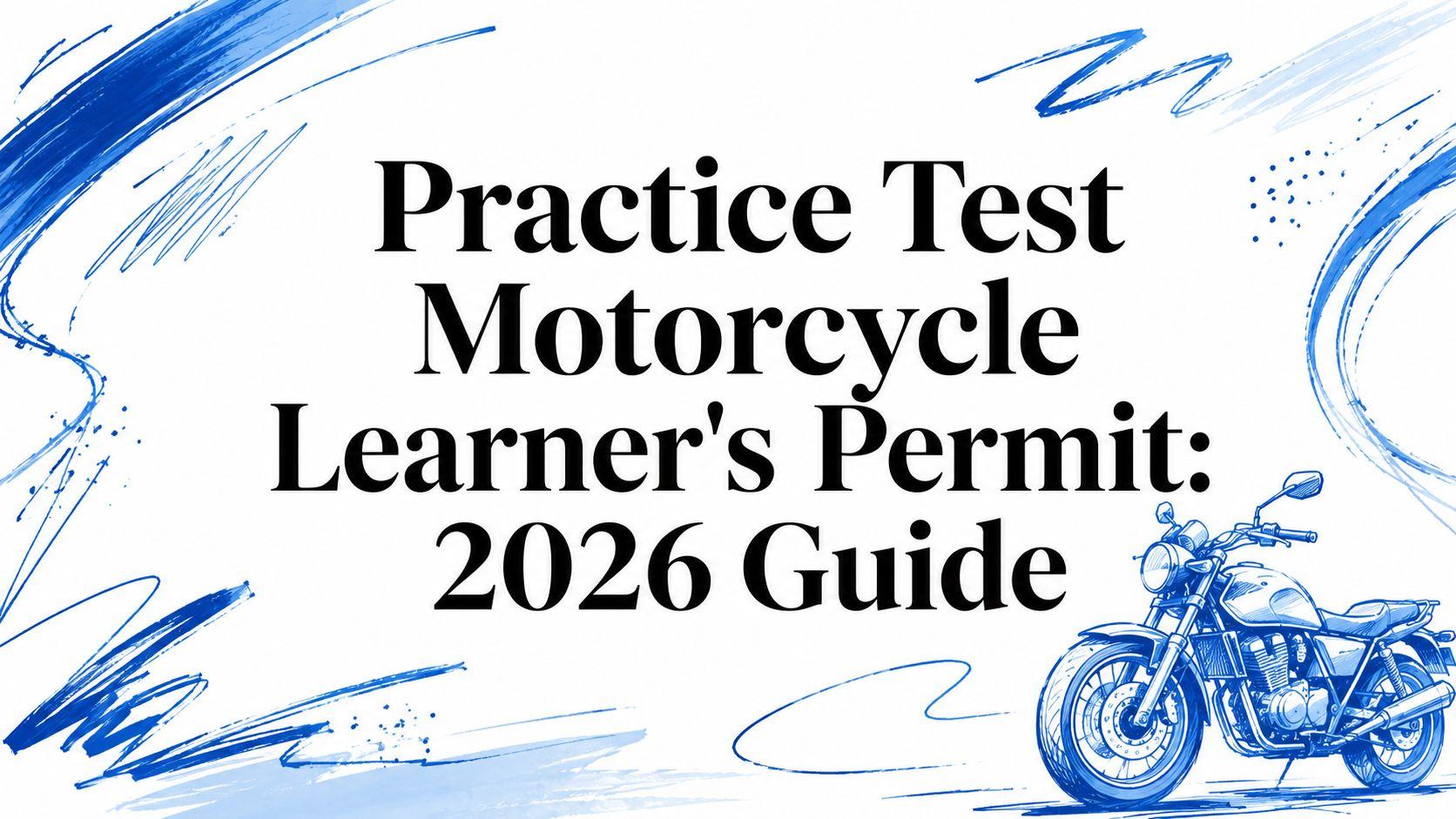 Practice Test Motorcycle Learner's Permit: 2026 Guide