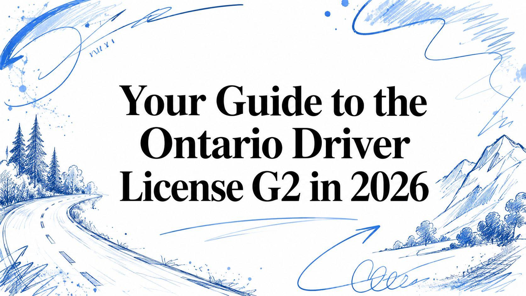 Your Guide to the Ontario Driver License G2 in 2026