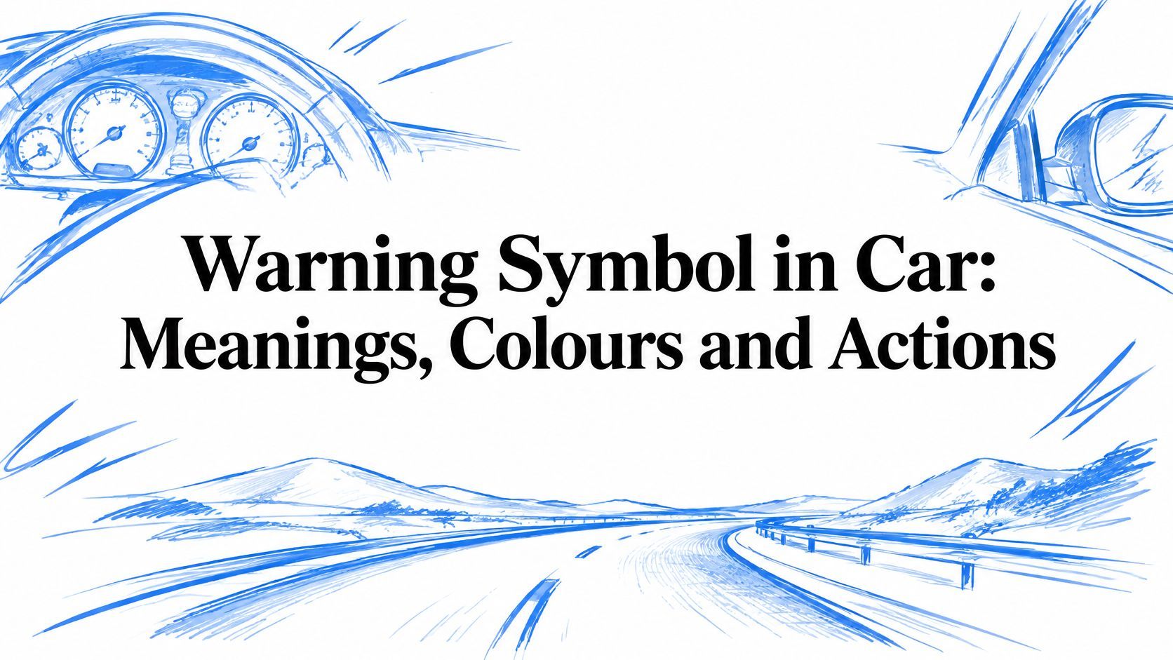 Warning Symbol in Car: Meanings, Colours and Actions