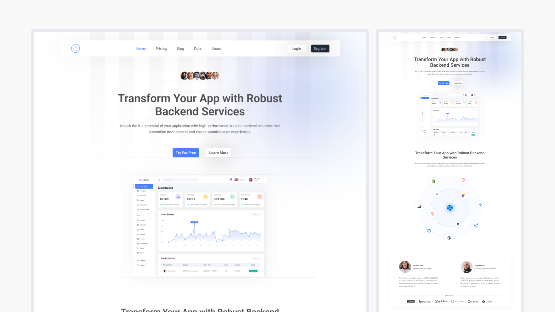 Nexify – Next.js Template for SaaS & Startups