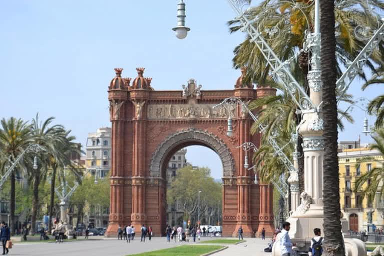 Arc de Triomf, Barcelona, Spain