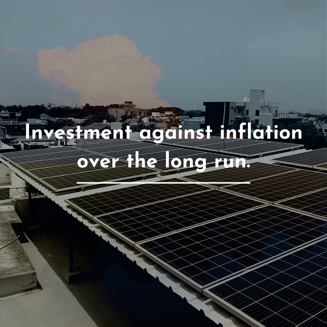 Cover Image for Investment against inflation over the long run.