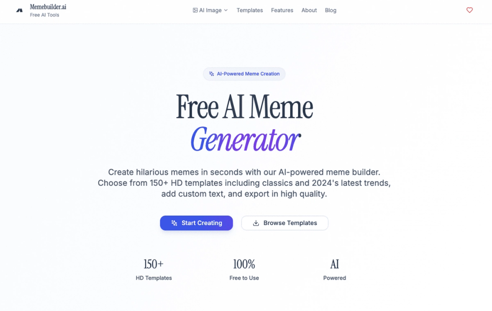 image of Meme Builder AI