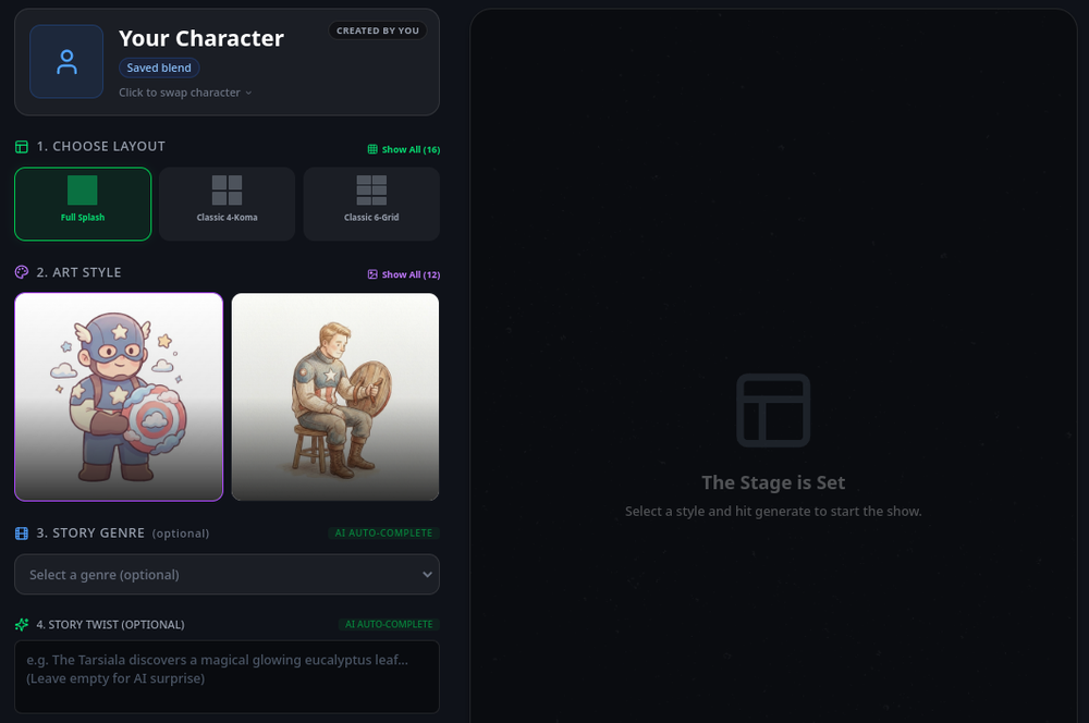 image of AI Comic Studio