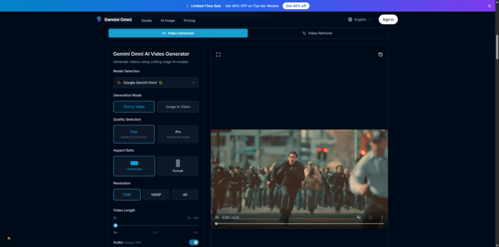 image of Gemini Omni AI Video Generator