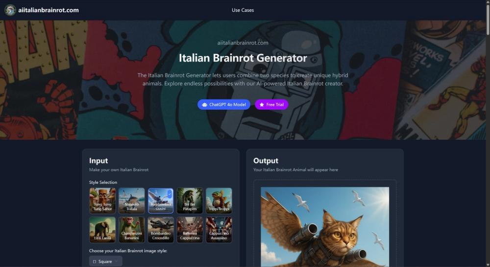 image of Italian Brainrot Generator