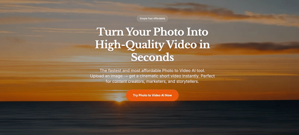 image of PhotoToVideoAI
