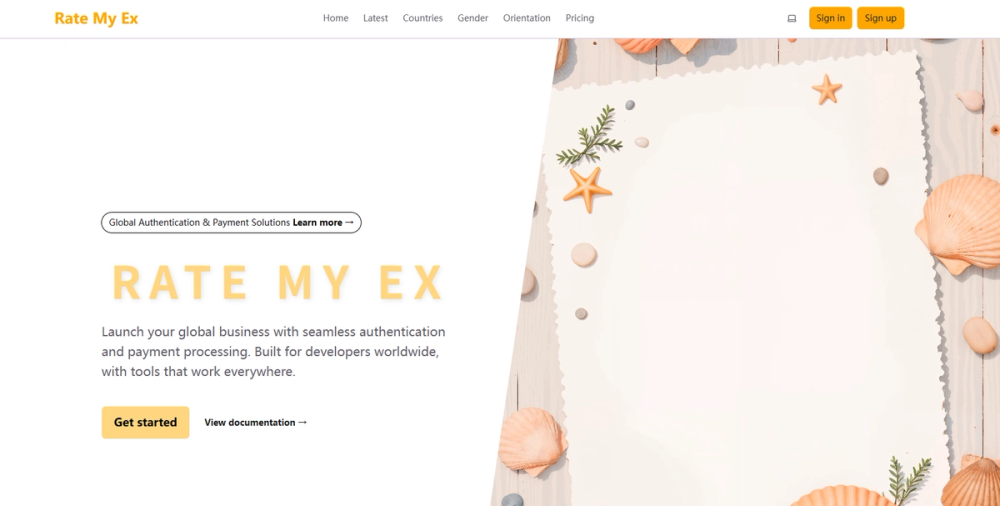 image of rate my ex