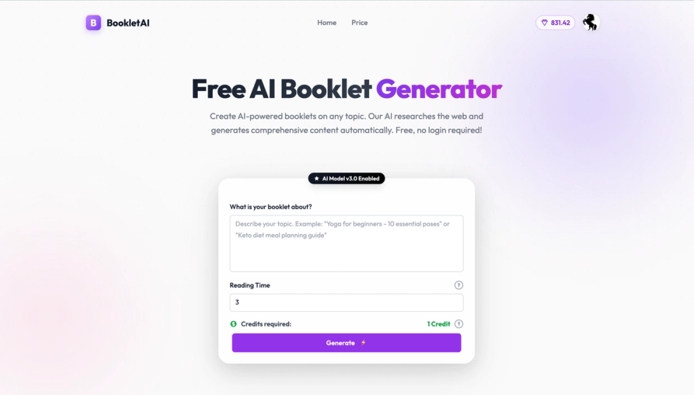 image of BookletAI image of BookletAI