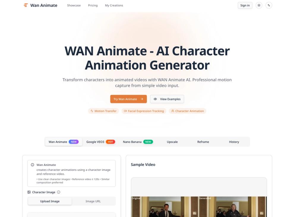 image of WAN Animate image of WAN Animate