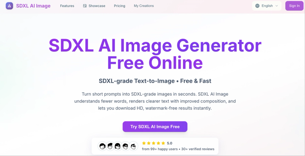 image of SDXL AI