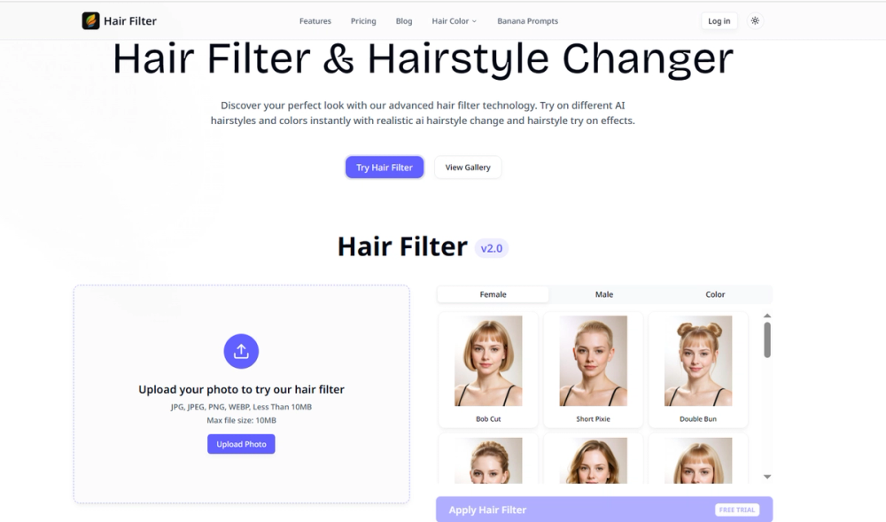 image of hairfilter image of hairfilter