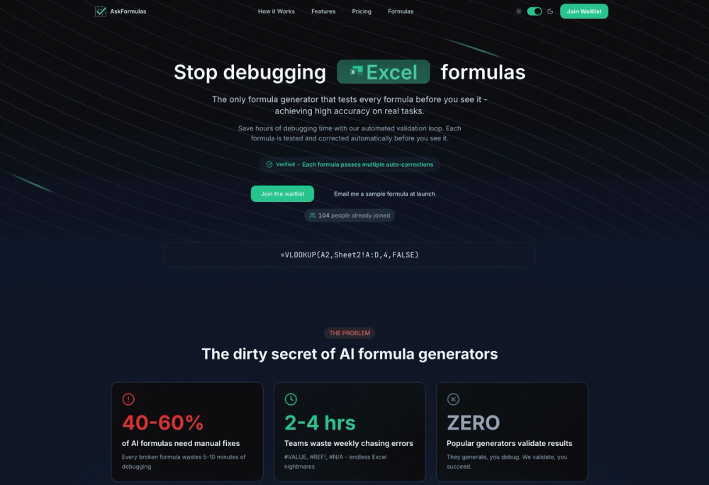 image of AskFormulas
