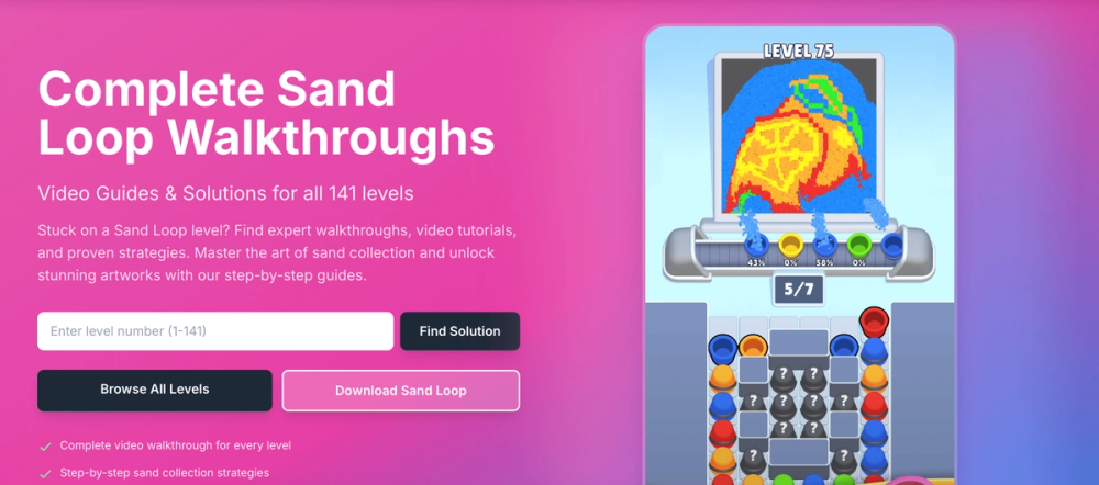 image of sand loop image of sand loop