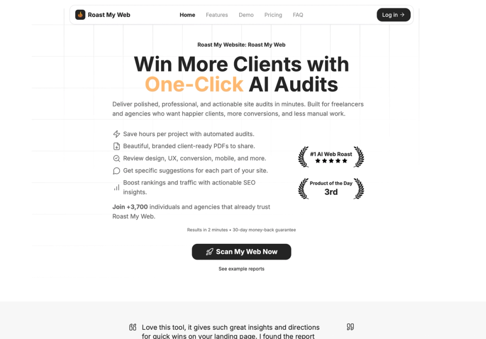 image of Roast My Web