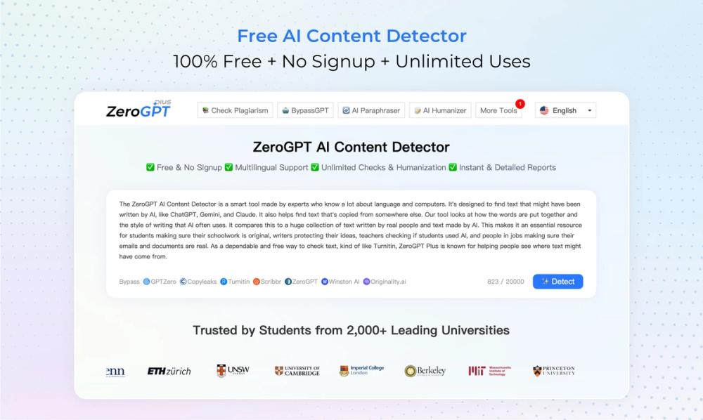image of ZeroGPT Plus image of ZeroGPT Plus