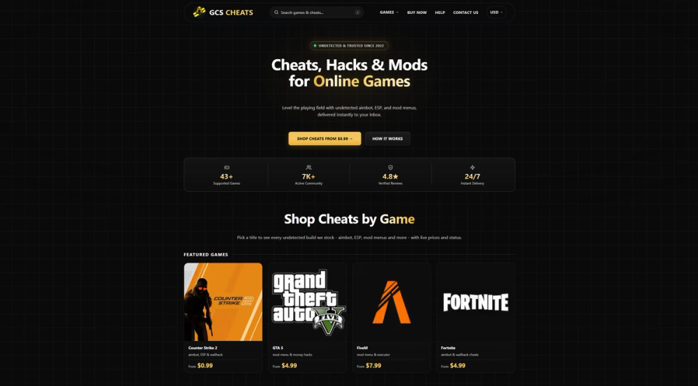 image of GCS Cheats