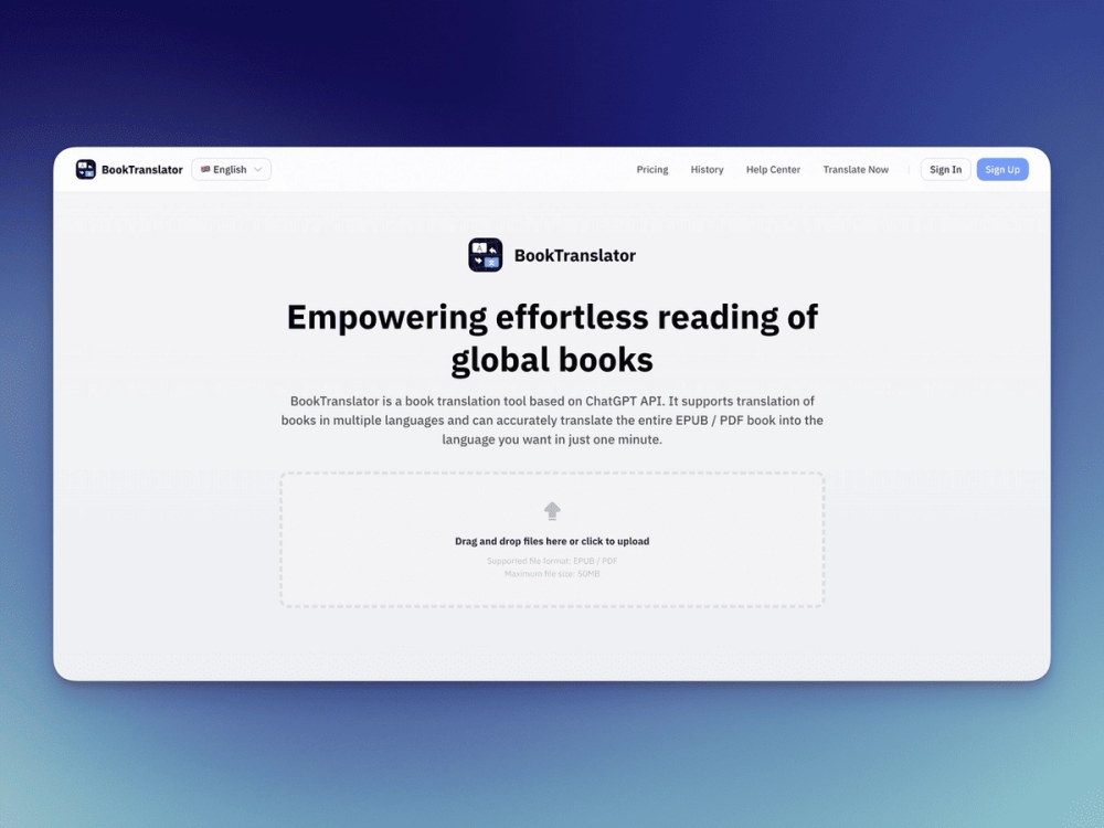 image of BookTranslator