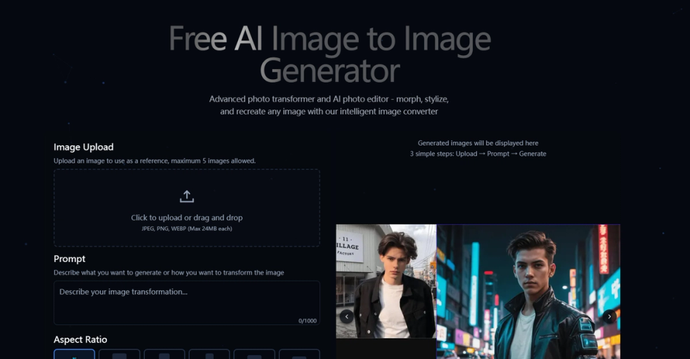 image of AI Image To Image Generator