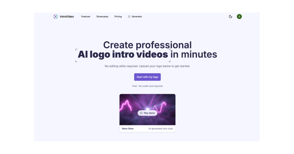 image of AI Logo Intro Video Generator