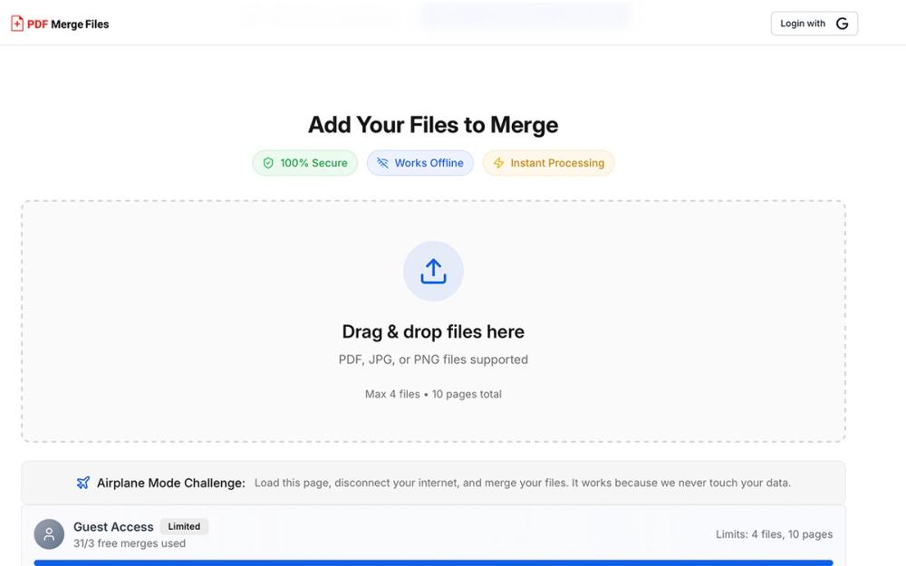 image of PDF Merge Files