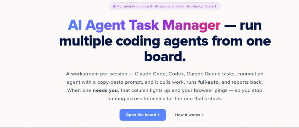 image of AI Agent Task Manager