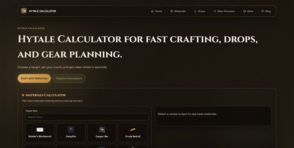 image of hytale calculator