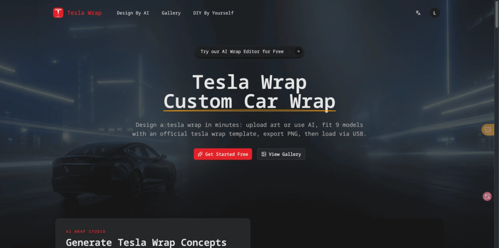 image of Tesla Wrap image of Tesla Wrap