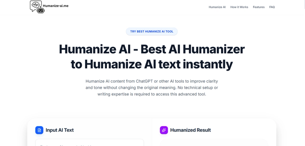 image of humanize-ai.me