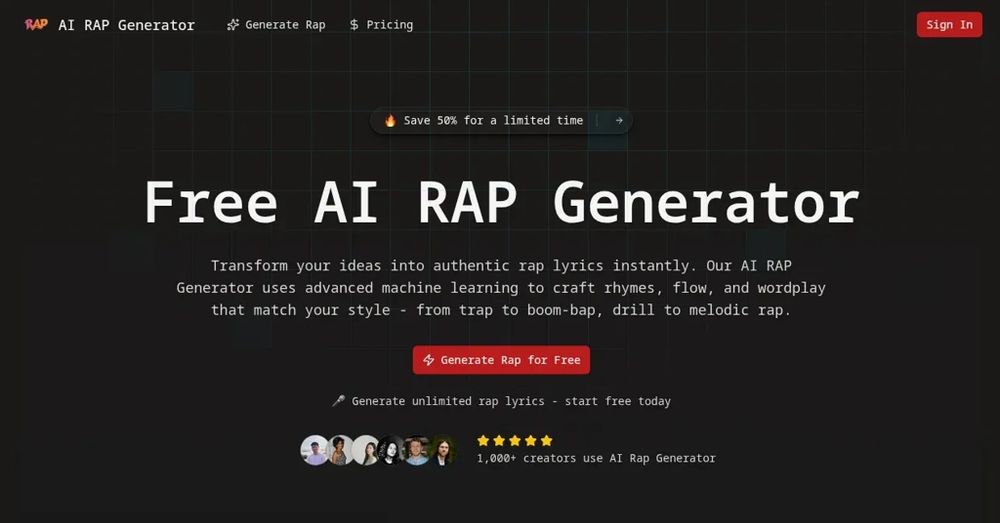 image of AI Rap Generator