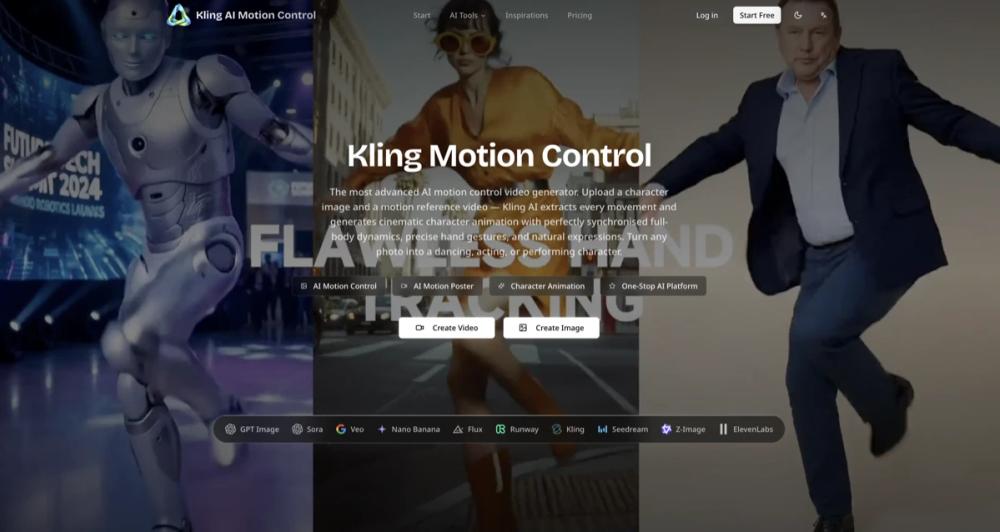 image of Kling Motion Control