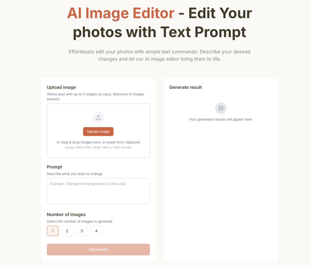 image of AI Image Editor