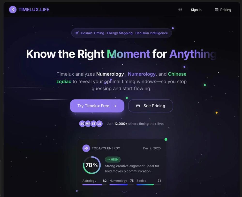 image of Timelux.life