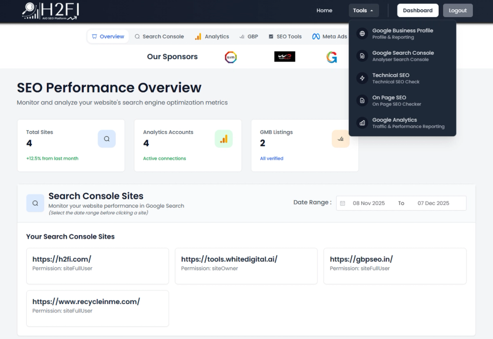 image of H2Fi - SEO Audit Tool image of H2Fi - SEO Audit Tool