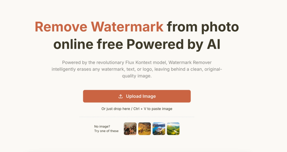image of AI Watermark Remover