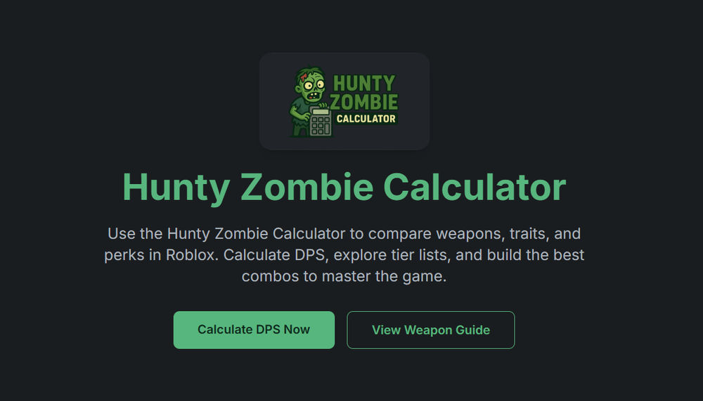 image of Hunty Zombie Calculator